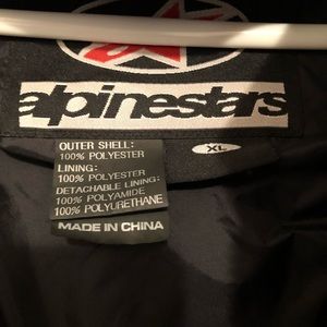 Alpinestar motorcycle jacket
